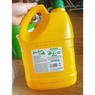Nước rửa chén Lix Siêu Sạch can 3,6kg