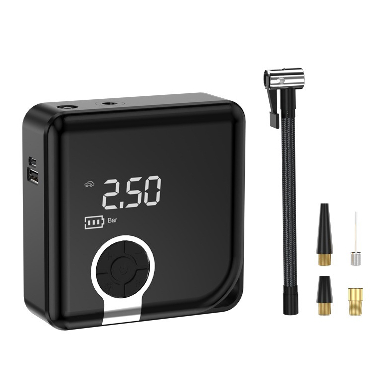 Bơm lốp xe mini chạy điện, bơm lốp ô tô xe máy, xe đạp Piramy Store nhỏ gọn,nhiều kiểu bơm