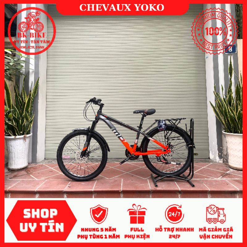 Xe Đạp Thể Thao Mingdi MD-620 | Khung Thép, Groupset 21 Speed, vành 24"