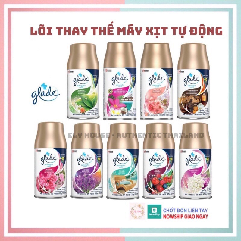 Lõi xịt phòng tự động Glade 175g
