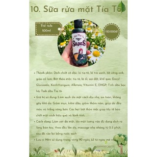 Sữa Rửa Mặt Thảo Mộc Thủ Công