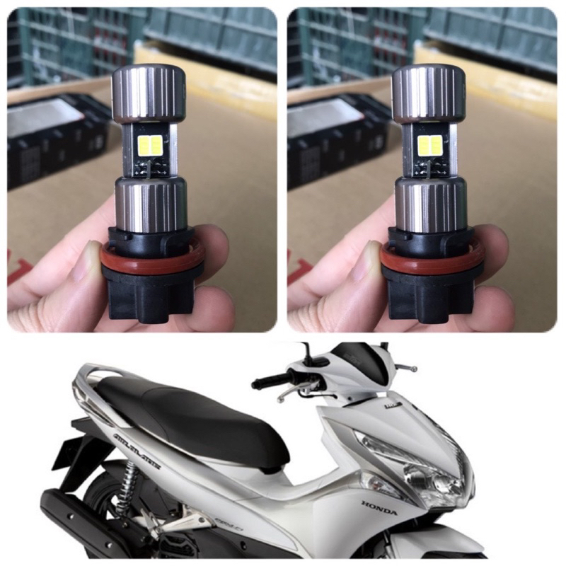 ĐÈN LED SIÊU SÁNG CHO XE AB 2011,2012 (110cc)và AB 2013,2014,2015 (125cc) - Bộ 2 bóng