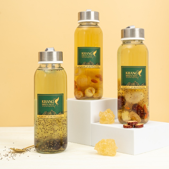 Nước yến tươi dưỡng nhan YẾN SÀO KHANG chai thủy tinh 300ml