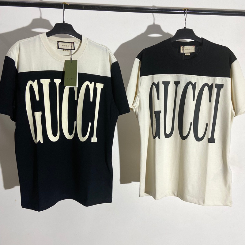 Áo thun GC phối màu nam nữ cao cấp Áo thun GC nam nữ mới nhất