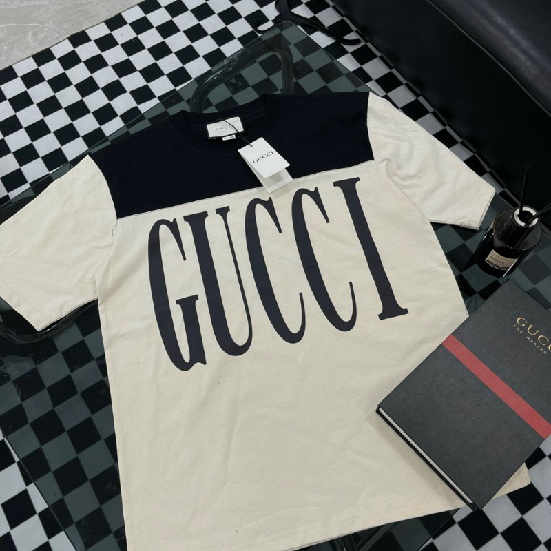 Áo thun GC phối màu nam nữ cao cấp Áo thun GC nam nữ mới nhất