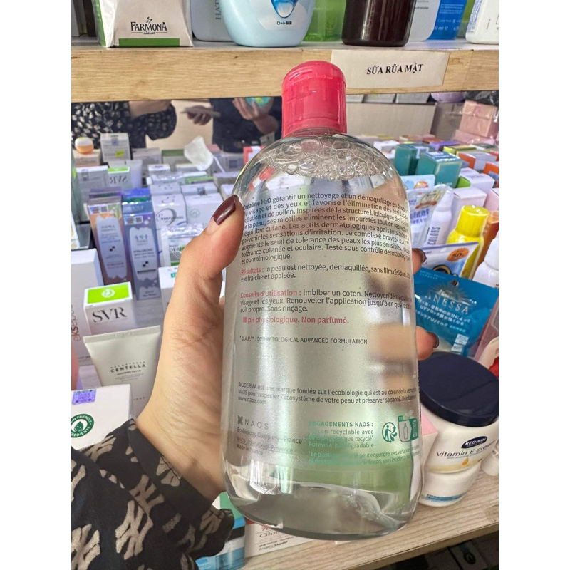 Tẩy trang BIO DERMA mẫu mới