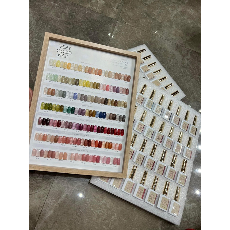 Sét sơn thạch 56 màu Very good ,sơn Hàn Quốc tặng kèm bảng màu