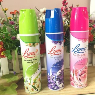 xịt phòng nước hoa lymo 350ml