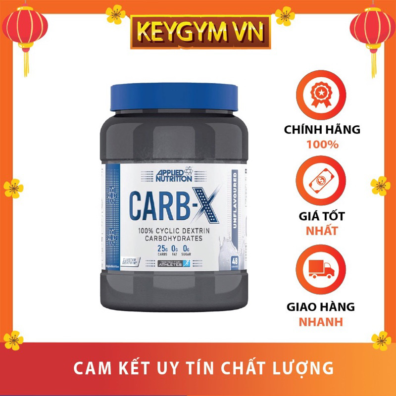 Applied Nutrition Carb X 1kg2 48 Lần Dùng