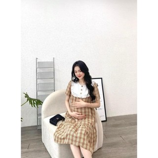 Váy kẻ đuôi cá công sở V29