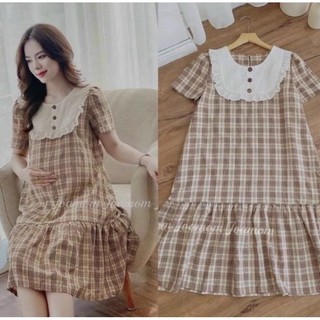Váy kẻ đuôi cá công sở V29