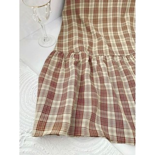 Váy kẻ đuôi cá công sở V29