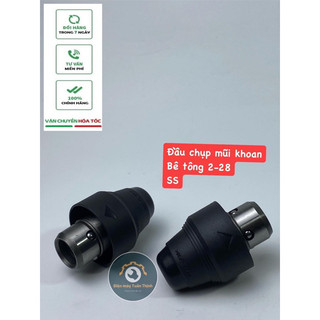 Đầu chụp rời nối nhanh máy khoan betong 2-28