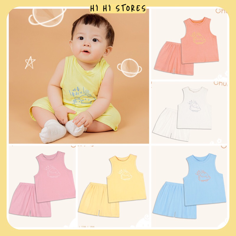 Punchun bộ ba lỗ cho bé mặc mùa hè SS23