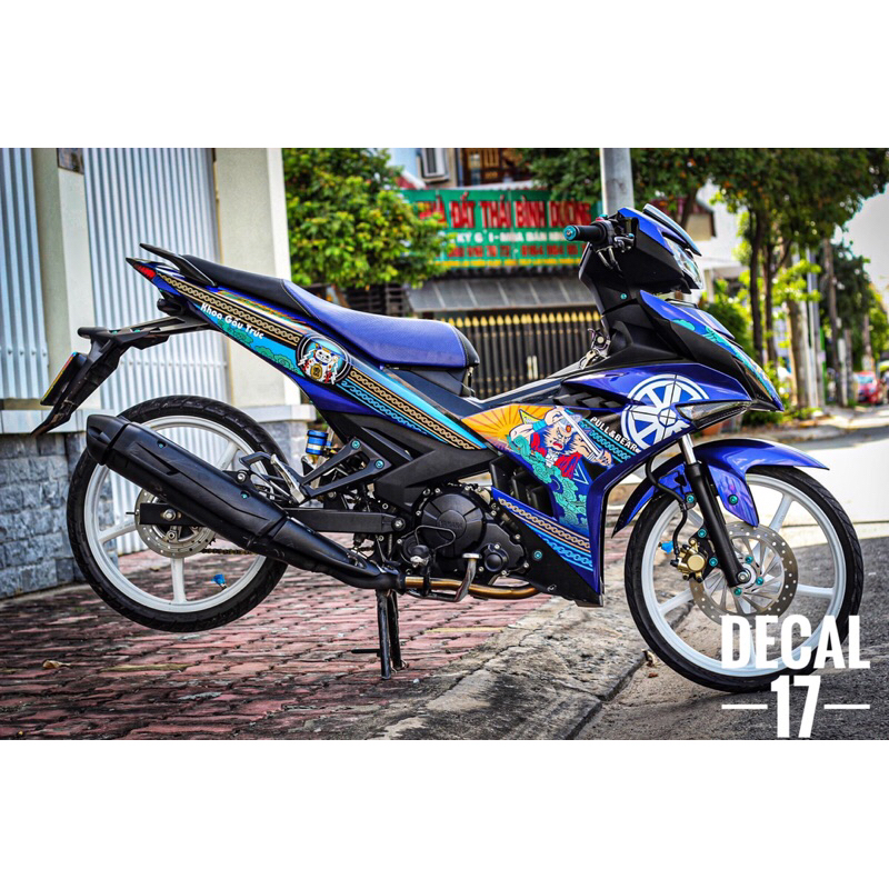 Tem chế mặt quỷ cho exciter150