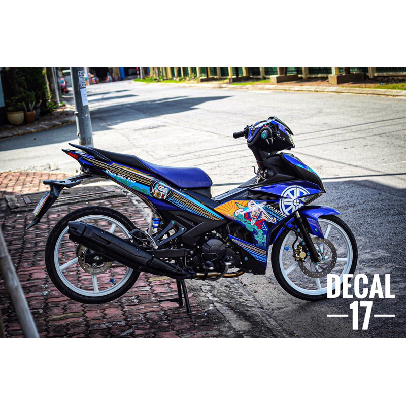 Tem chế mặt quỷ cho exciter150