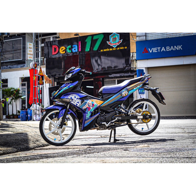 Tem chế mặt quỷ cho exciter150