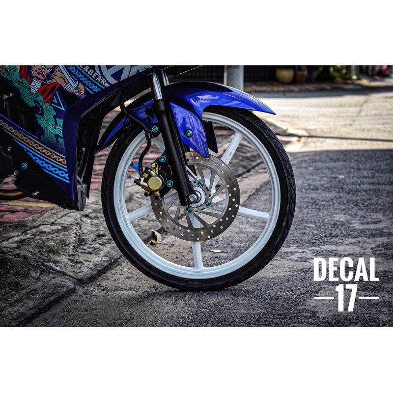 Tem chế mặt quỷ cho exciter150