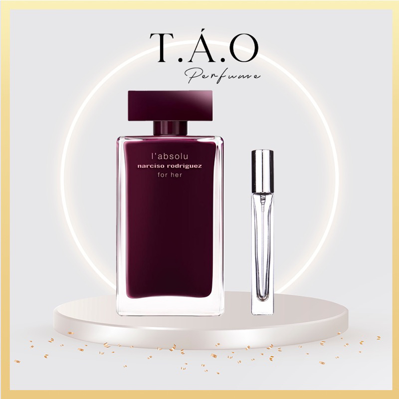 Mẫu thử / Chai chiết nước hoa Narciso rodriguez L’absolu ( Nar tím )
