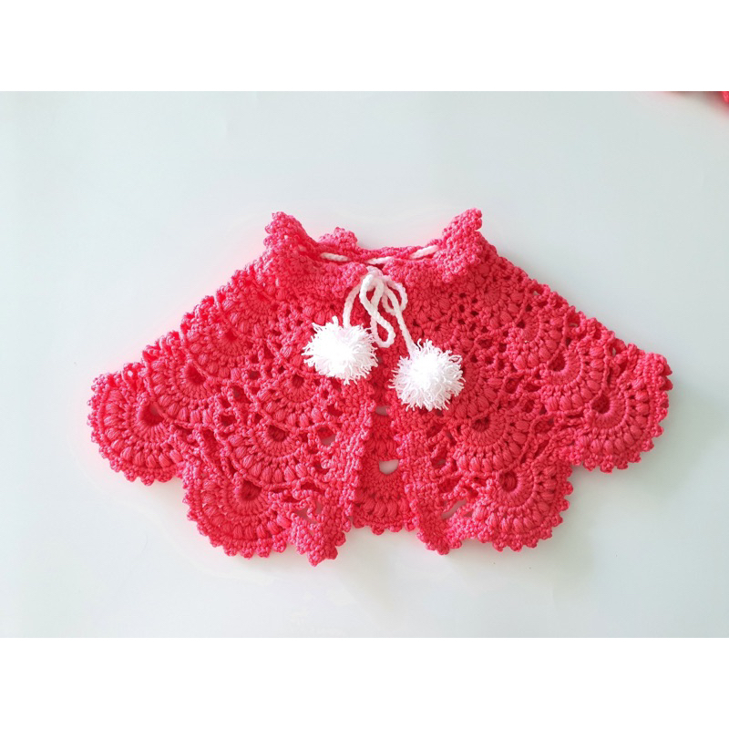 ❤️Áo choàng len tiểu thư cho bé/Áo choàng len handmade cho bé❤️