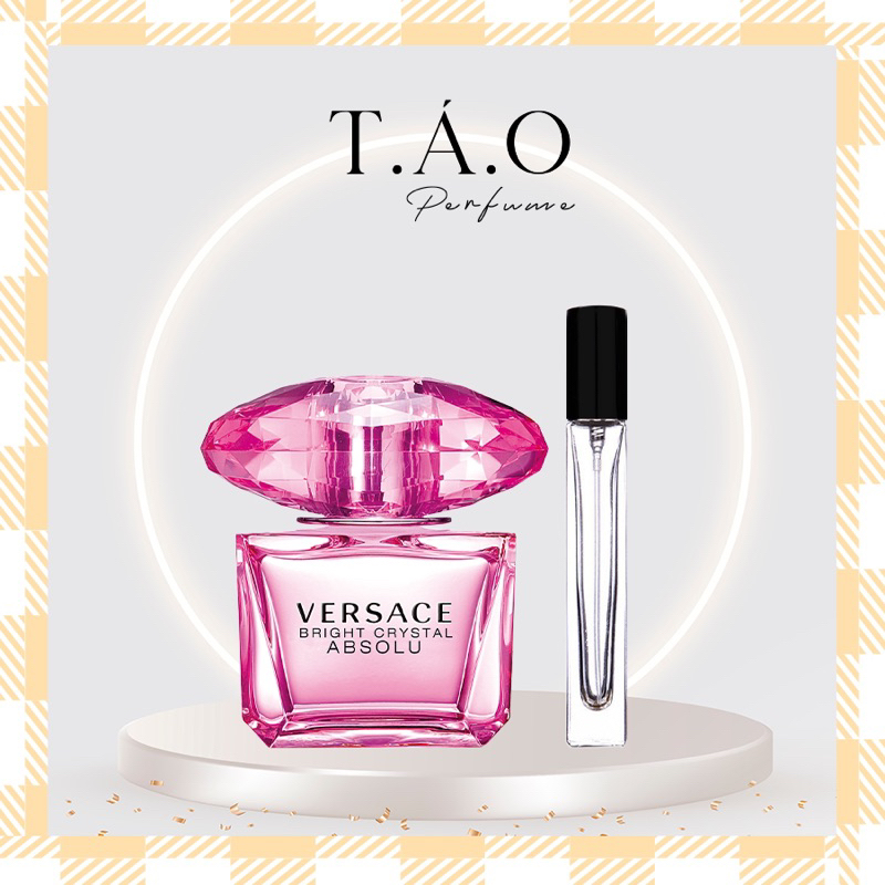 Nước hoa nữ chính hãng Versace bright absolu ( hồng đậm ) 90ml