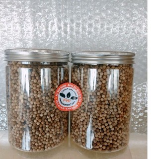 1000g Tiêu Sọ Nguyên Chất White Pepper - Tiêu sọ hoàn toàn từ tiêu chín sạch cà vỏ thủ công