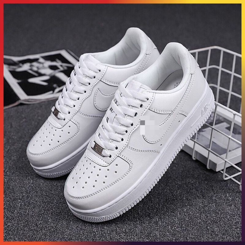 Giày Sneaker Af 1 One Full Trắng SC