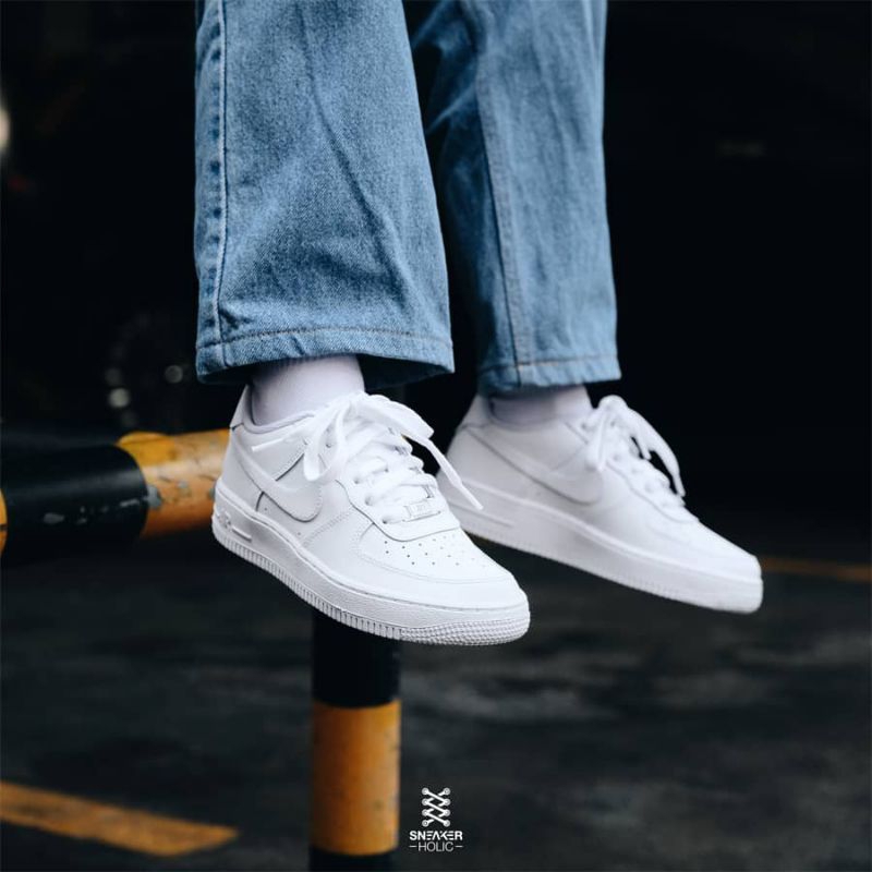 Giày Sneaker Af 1 One Full Trắng SC