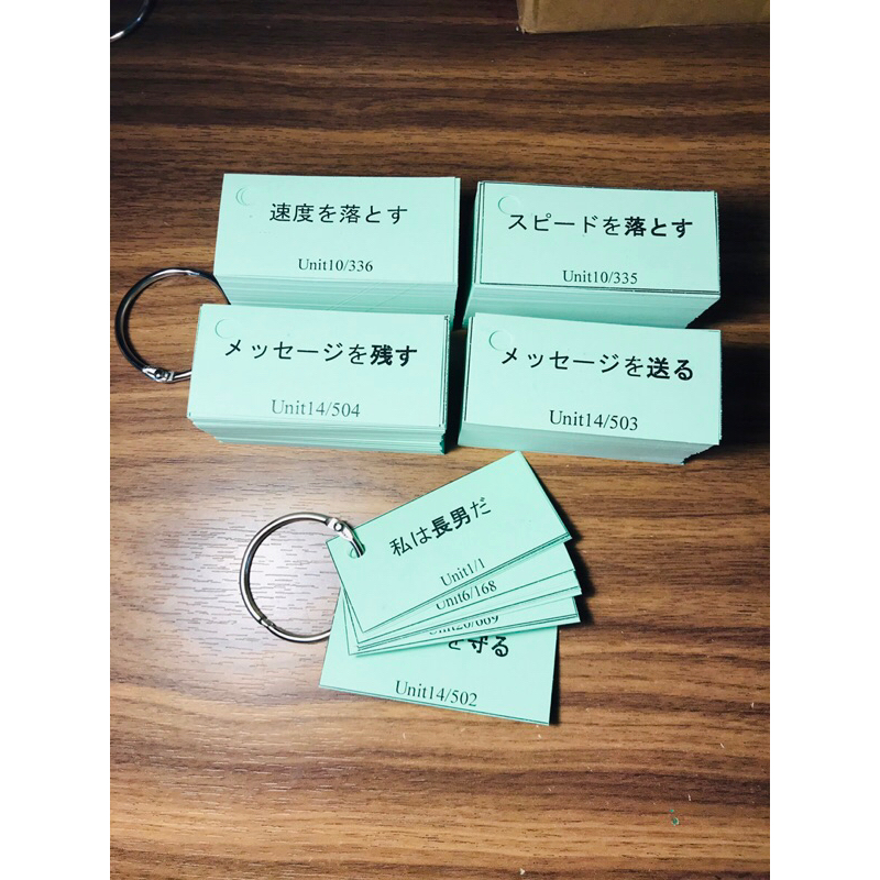 THẺ FLASHCARD TỪ VỰNG TIẾNG NHẬT N3 GIÁO TRÌNH SHINKANZEN MASUTA