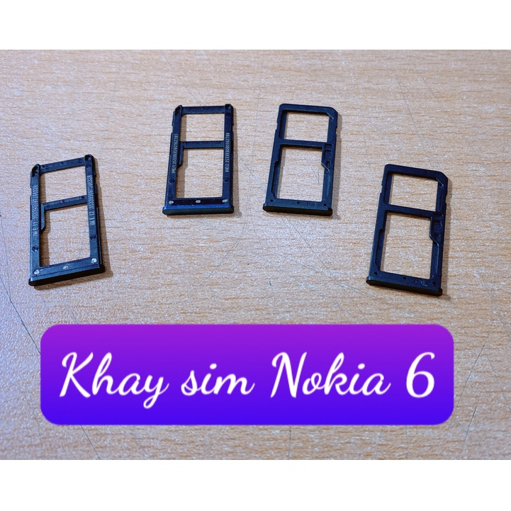 Khay Sim Nokia 6 Bóc Máy