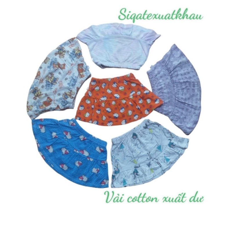 Chân Váy Bé Gái 8-22kg Nhiều Hình Đẹp Chân Váy Đuôi Cá Bé Gái