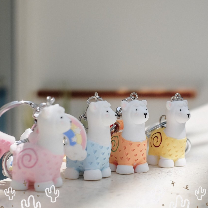 PK153 Móc khóa LẠC ĐÀ ALPACA