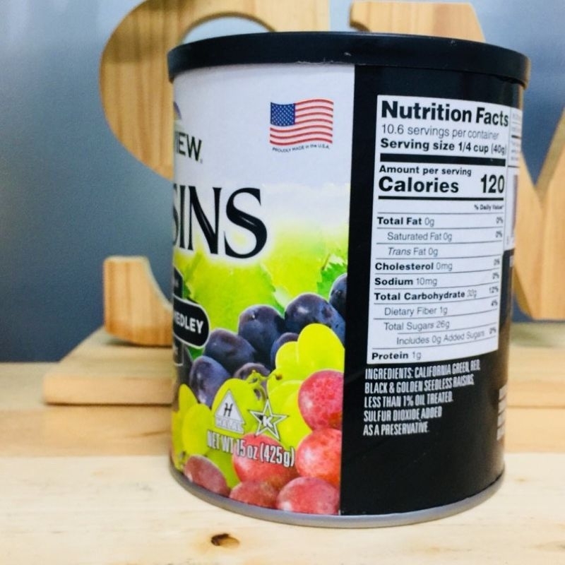 Nho khô Mỹ Sunview Raisins