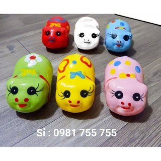Heo tiết kiệm_lợn đất gốm sứ bát tràng cute