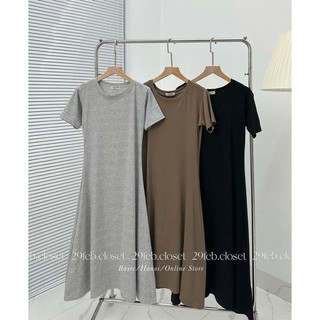 Đầm xoè suông dài