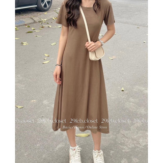 Đầm xoè suông dài