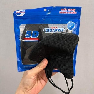 Sỉ 100 chiếc Khẩu trang 5D Mask Vinapro (Set 100 cái)