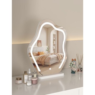 Gương led hạt đậu treo tường, gương treo phòng tắm, phòng ngủ, bàn trang điểm.