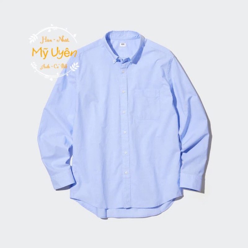 Áo sơ mi kẻ Nam Uniqlo