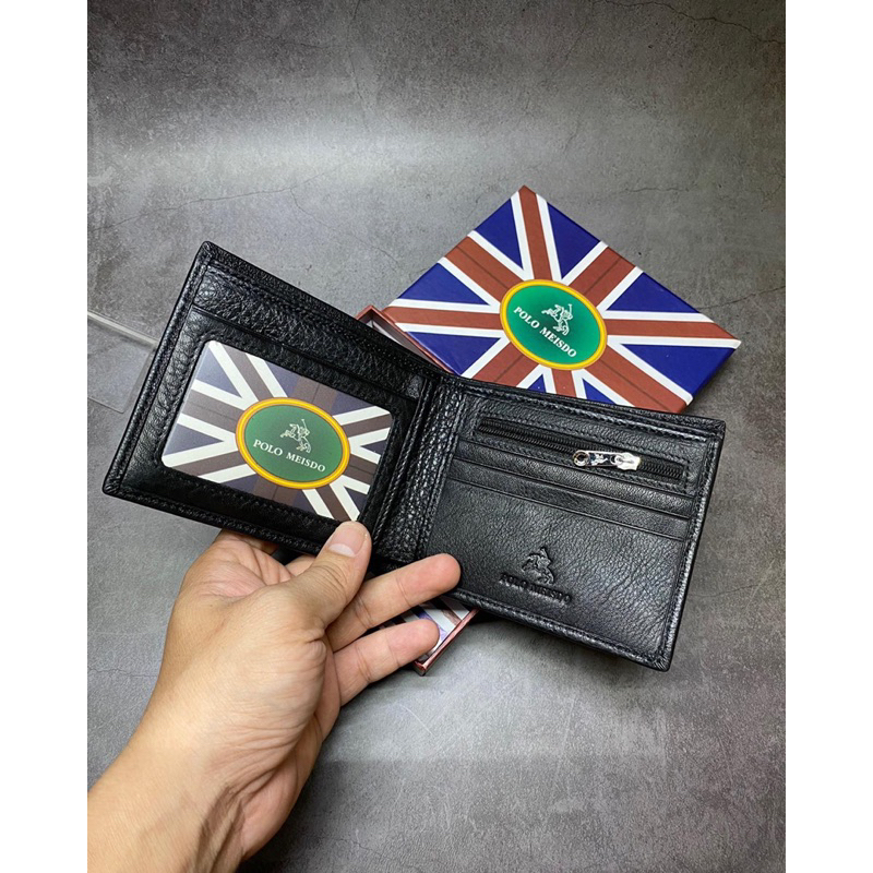Ví Nam da bò siêu bền 12x9,5cm