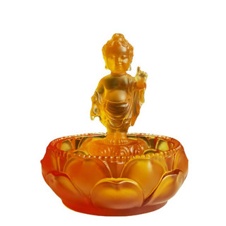 Tượng Phật đản sinh kèm chậu tắm Phật