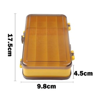 Hộp đựng mồi lure 2 mặt