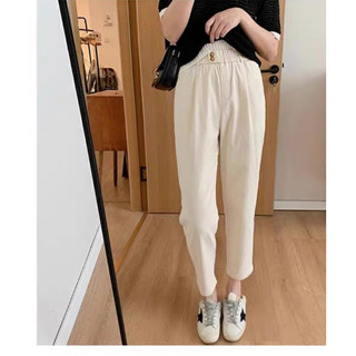 Quần baggy cạp chun 2 cúc