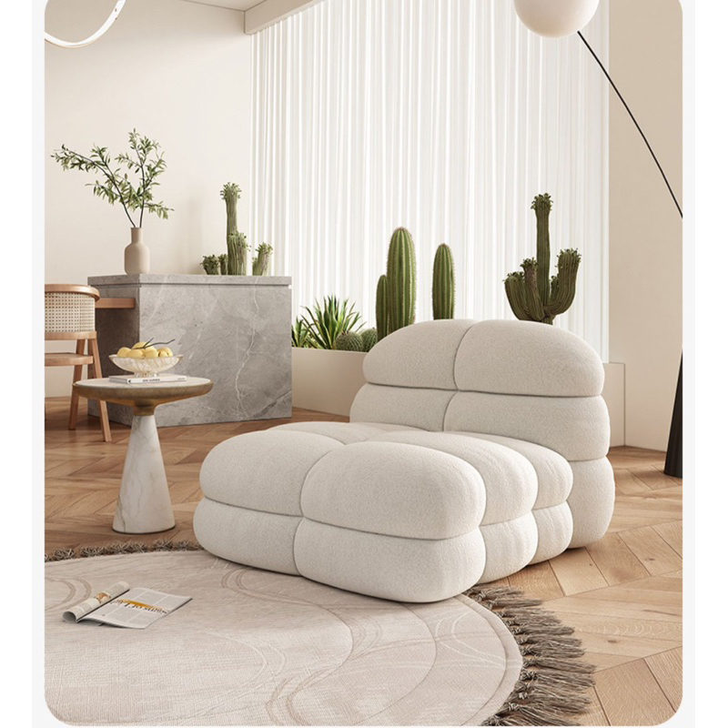 Ghế sofa lười Pokol ghế thư giãn bánh mỳ vuông trang trí nhà cửa phong cách Bắc Âu