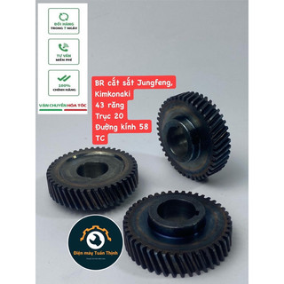 Bánh răng máy cắt sắt Jungfeng, Kimkonaki 43 răng, trục 20