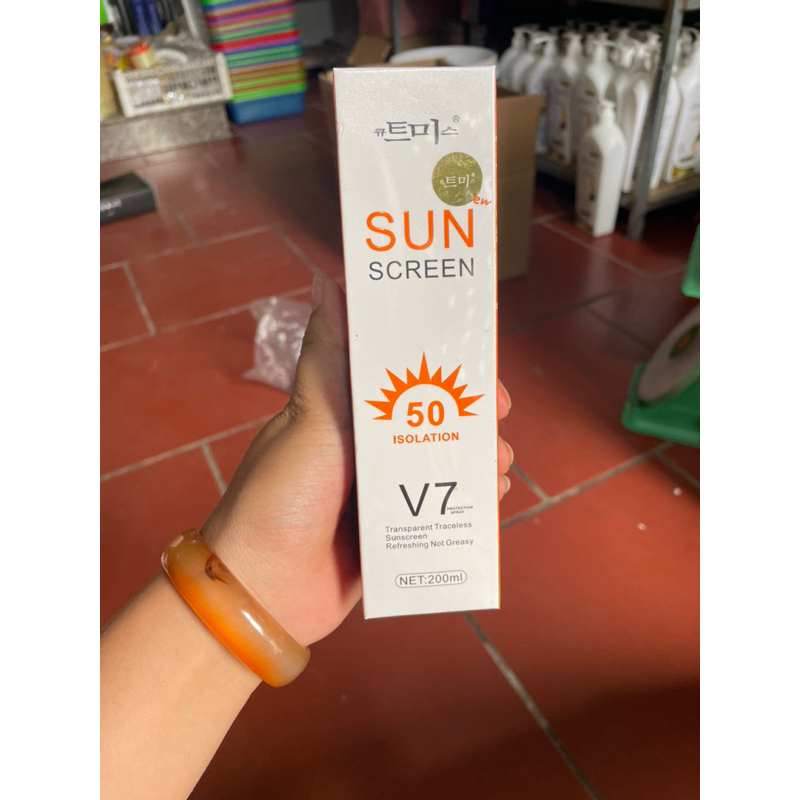 Xịt chống nắng V7 SUN screen