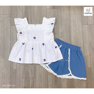 Bộ hoa cúc xanh Melisa
