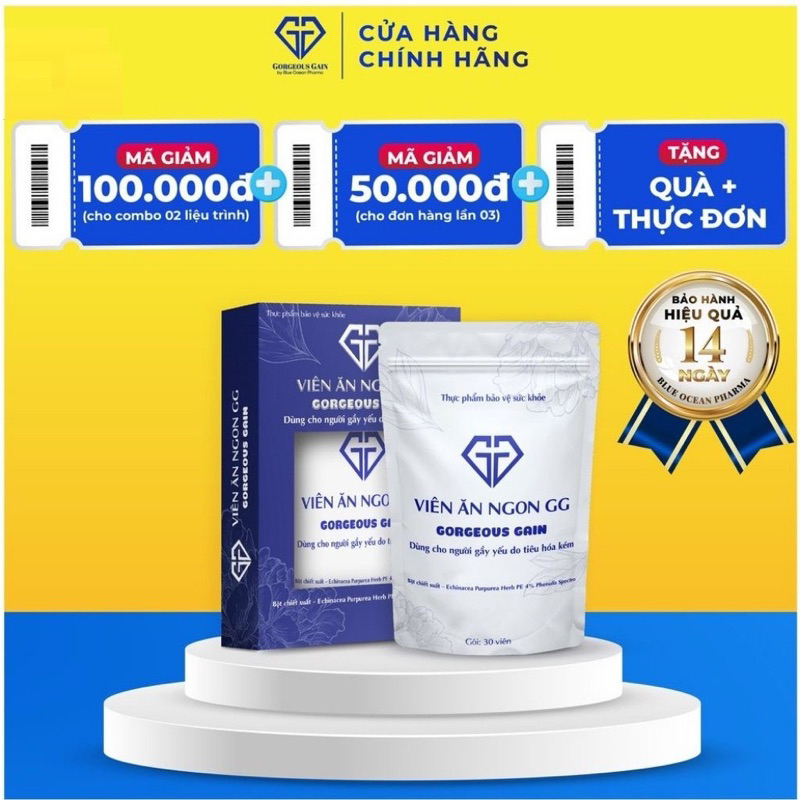 Viên Ăn Ngon GG Tăng 4-8kg sau 30 ngày. Cam Kết Hàng Chính Hãng 100% | BigBuy360 - bigbuy360.vn