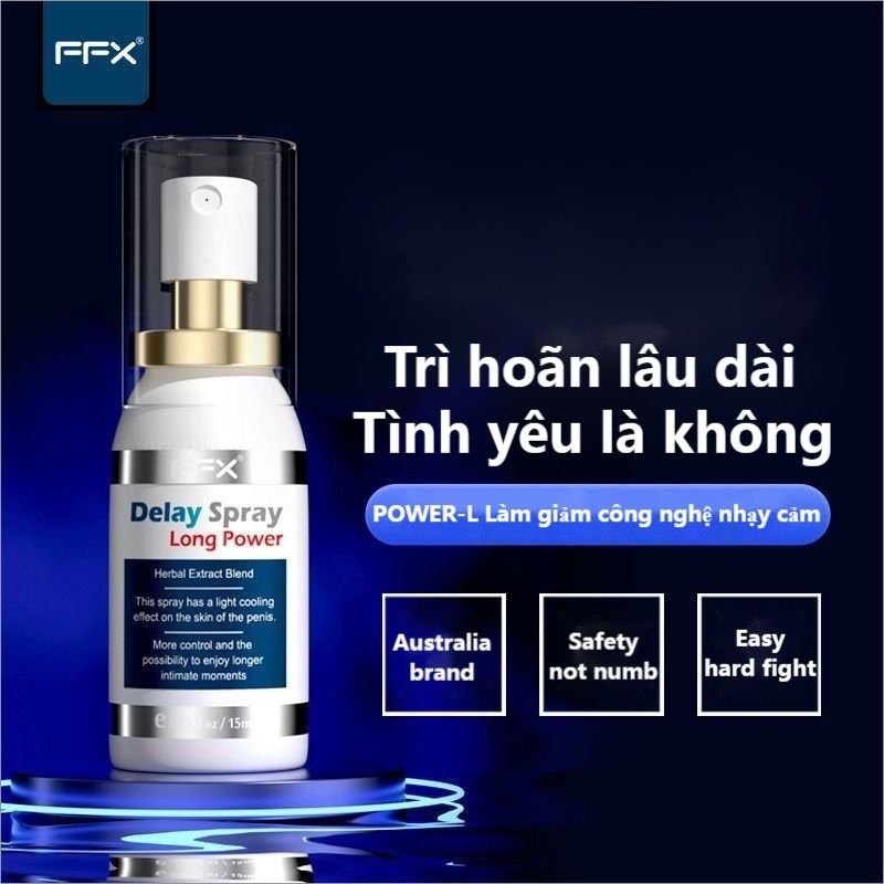Xịt hỗ trợ sinh lý nam đem lại cảm giác kéo dài đánh tan ưu phiền 15ml