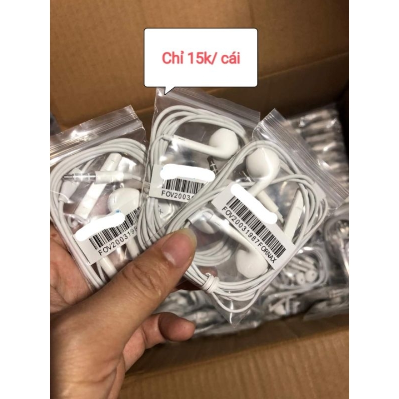 Tai nghe có dây siêu bền, âm thanh to, giá rẻ vô địch nghe nhạc, xem phim, gọi điện thoại